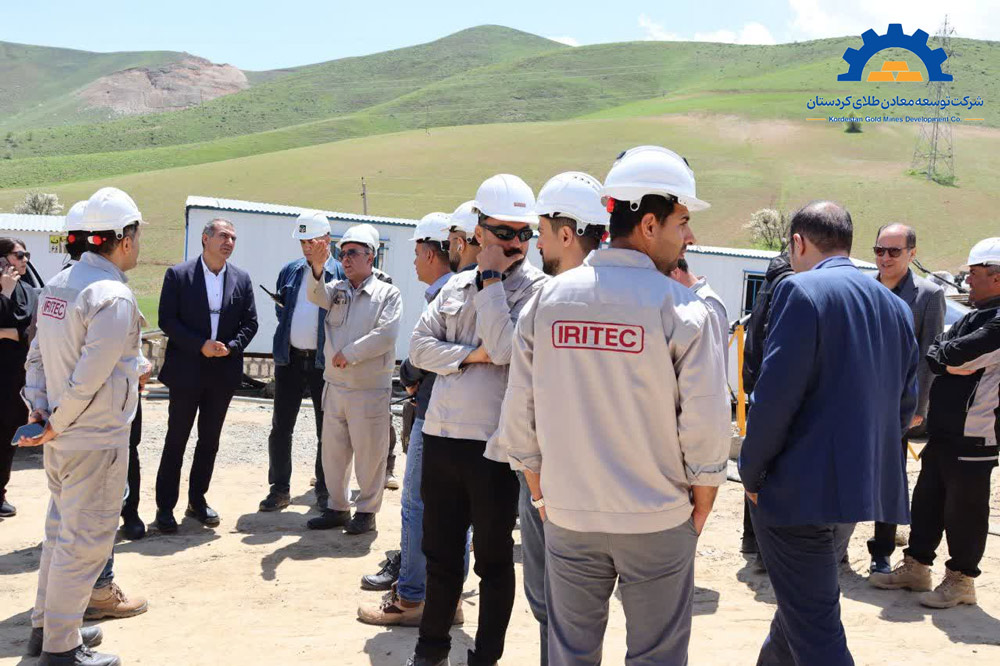 Presence of the CEO and Managers of Kurdistan Gold Mining Development Company on Labor Day